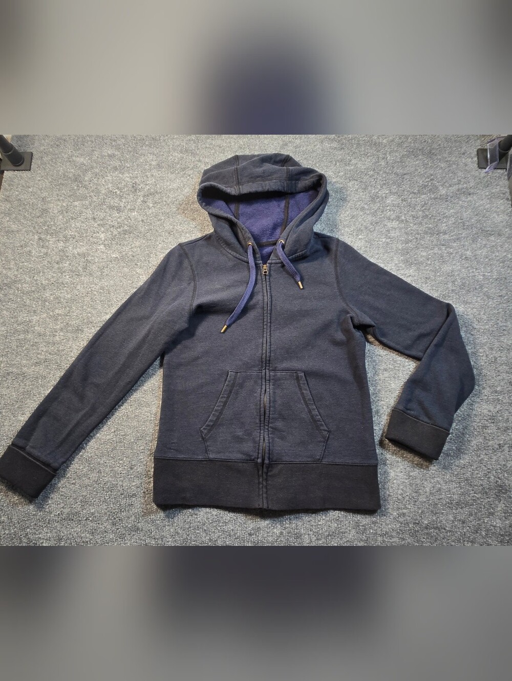 Official Radiohead W.A.S.T.E Apparel/ Waste Clothing Eco Zip-Up Hoodie XS - Picture 8 of 8